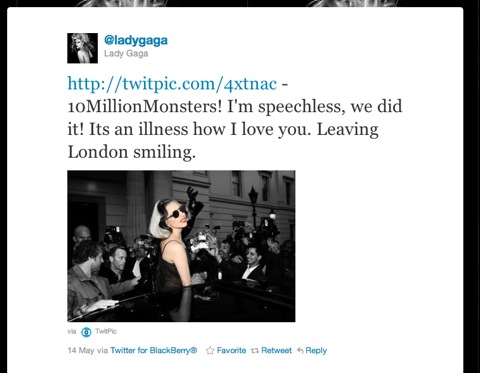 gaga10mill